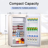 Antarctic Star 3.2Cubic Feet Mini Fridge Compact Refrigerator
