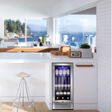 Beverage Refrigerator  Wine Cooler Mini Fridge