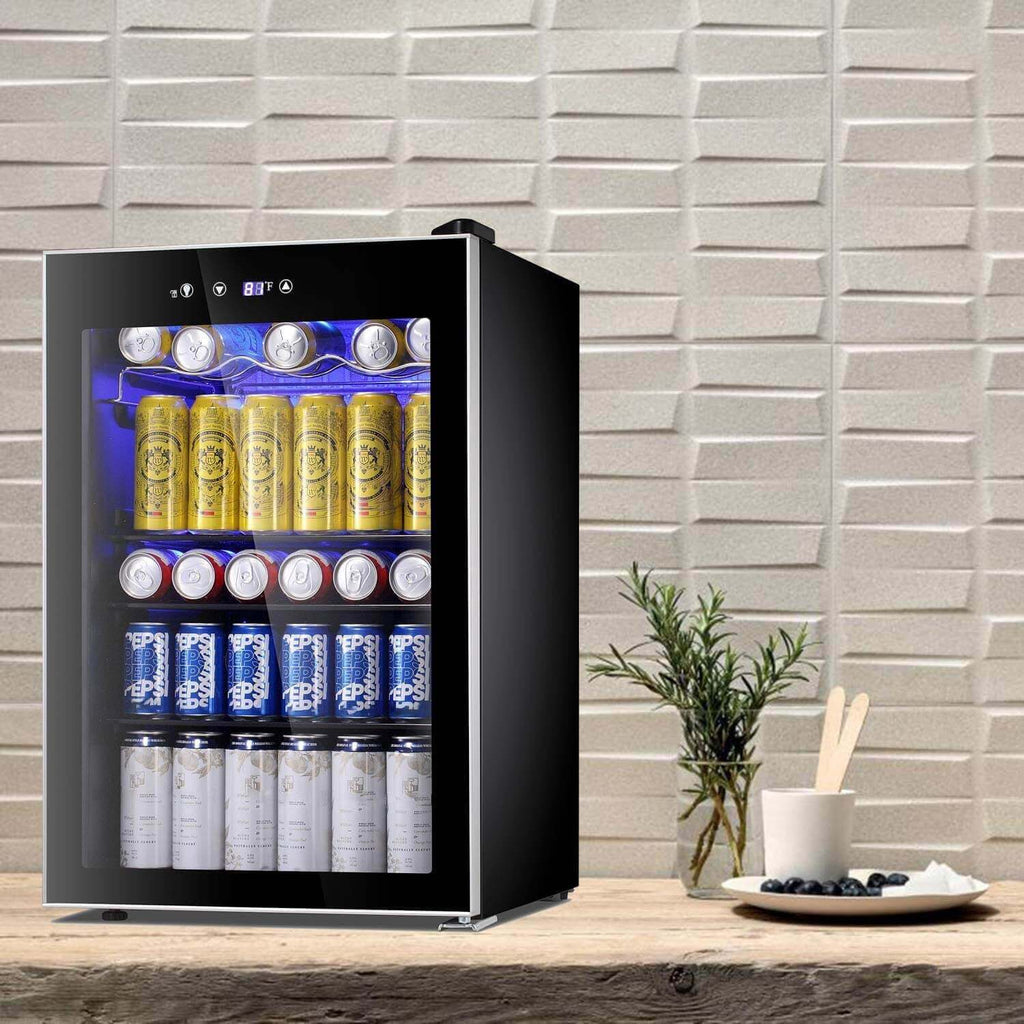 Beverage Refrigerator Cooler Mini Fridge