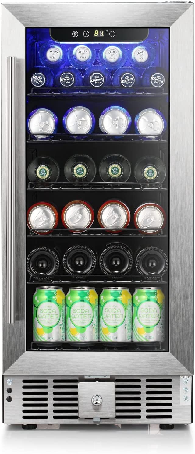 Antarctic Star 2.9 Cu.Ft Beverage Refrigerator Wine Cooler - ANTARCTIC-STAR