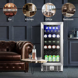 Antarctic Star 2.9 Cu.Ft Beverage Refrigerator Wine Cooler - ANTARCTIC-STAR