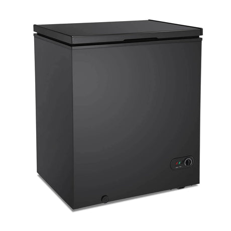 Antarctic Star 3.5 Cu.ft Chest FreezerWith Removable Basket Free Standing Top open Door black - ANTARCTIC - STAR