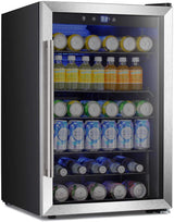 Antarctic Star Beverage Refigerator - 145 Can Mini Fridge for Soda Beer or Wine,Small Drink Dispenser - ANTARCTIC - STAR