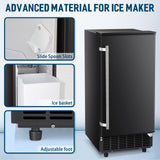 Antarctic - Star Commercial Ice Maker, Free Standing and Built In Ice Maker - ANTARCTIC - STAR
