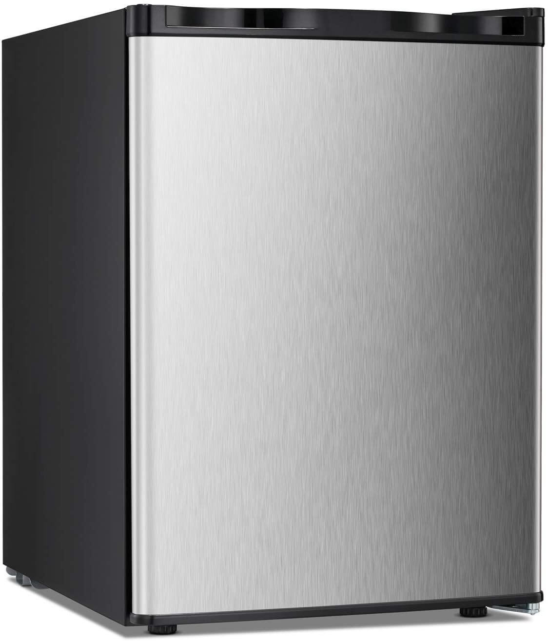 Antarctic Star Compact Chest Upright Freezer Single Door Reversible Stainless Steel Door - ANTARCTIC-STAR