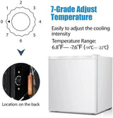 Antarctic Star Compact Chest Upright Freezer Single Door Reversible Stainless Steel Door - ANTARCTIC-STAR