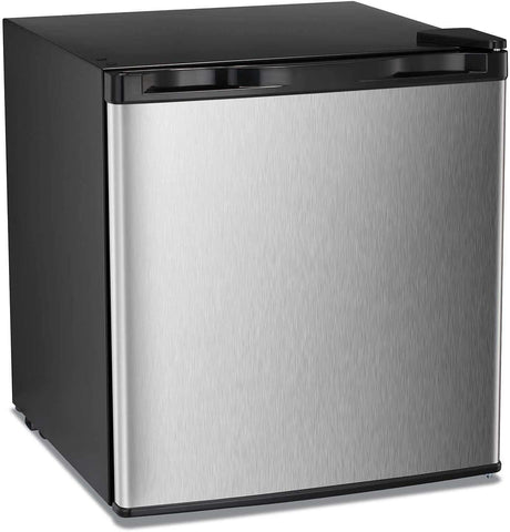 Antarctic Star Compact Chest Upright Freezer Single Door Reversible Stainless Steel Door - ANTARCTIC-STAR