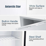 Antarctic Star Compact Chest Upright Freezer Single Door Reversible Stainless Steel Door - ANTARCTIC - STAR