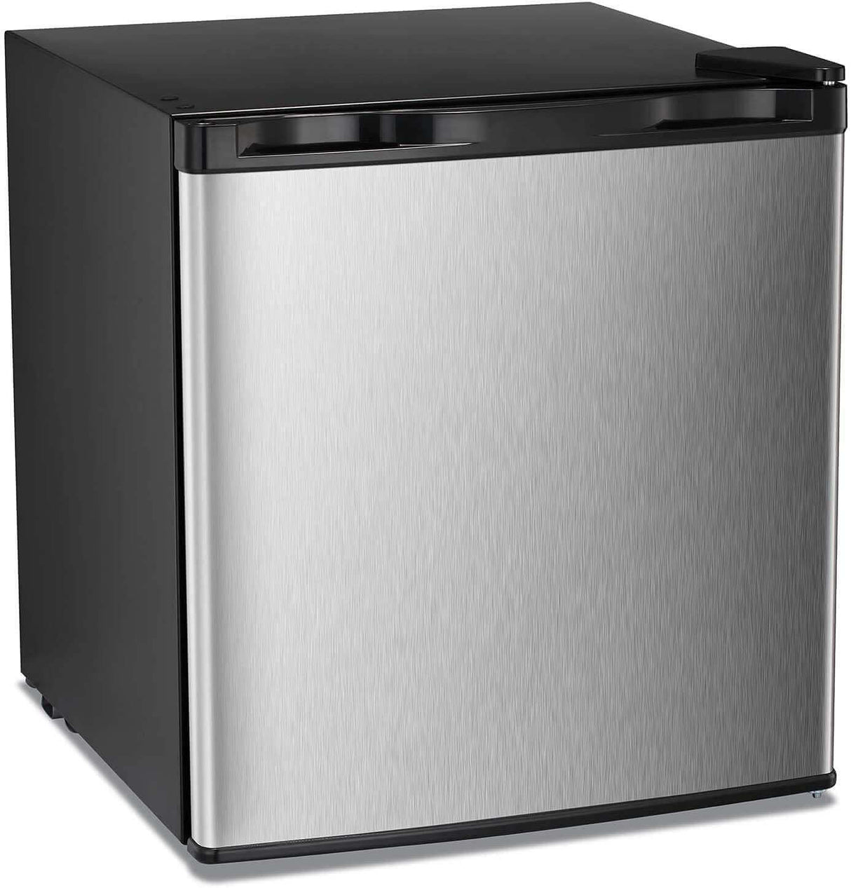 Antarctic Star Compact Chest Upright Freezer Single Door Reversible Stainless Steel Door