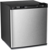 Antarctic Star Compact Chest Upright Freezer Single Door Reversible Stainless Steel Door