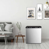Antarctic Star Compact Chest Upright Freezer Single Door Reversible Stainless Steel Door