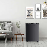 Antarctic Star Compact Chest Upright Freezer Single Door Reversible Stainless Steel Door