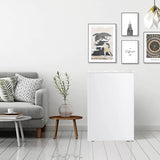 Antarctic Star Compact Chest Upright Freezer Single Door Reversible Stainless Steel Door
