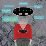 Antarctic Star Ice Maker Machine Countertop,Portable Automatic 9 Ice CubesSelf-Clean